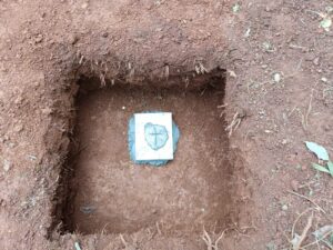 Grundstein Haus Bonifatius